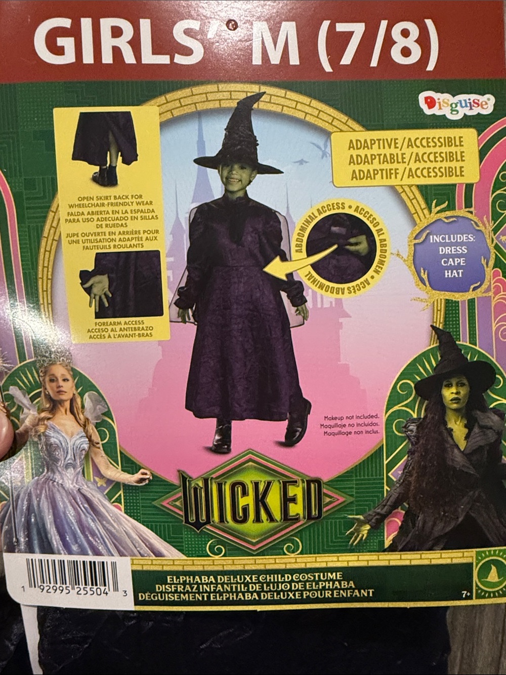 Wicked Elphaba Deluxe Child Costume Halloween Costume